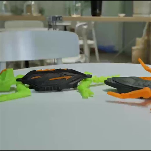 video, Remote Control Animal Toys That Crawl & Roll 360 Degrees, Light-Up Electric Gifts for Kids...