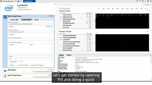 Using PIX to optimize your PC builds and diagnose issues