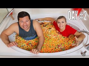 Last To Leave The GIANT Bowl Of CEREAL!
