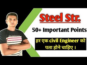 Basic 50+ important point For Civil engineers,supervisor,interview Question steel for Civil engineer