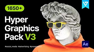 Videohive Hyper - Graphics Pack V3 - INTRO HD