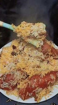 handi chap biryani#asmr #kusum ki kitchen-c7l 🤤🤤🤤😋