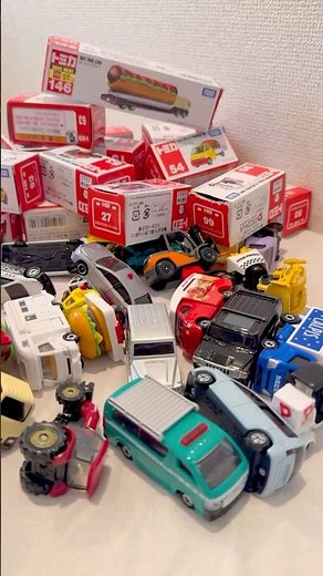 ひたすらトミカを箱に戻す📦🚗🏃