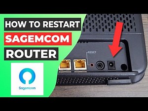 🔄 How to Restart Sagemcom Router