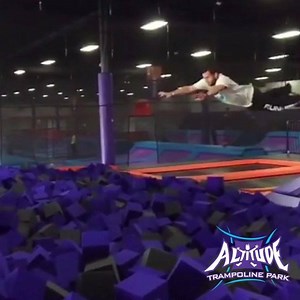 3.9K views · 12 reactions | Foam Pit at Altitude Trampoline Park Puerto Rico #altitudetrampolinepark #altitudepuertorico | Altitude Trampoline Park Puerto Rico | Facebook