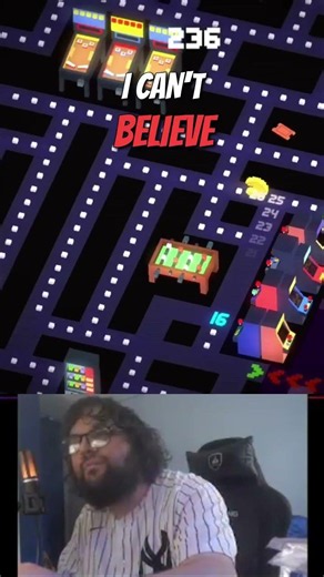 Epic Escape Moment in Pac-Man 256! #shorts