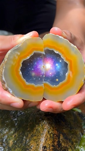 💥 Does anyone see a cosmic explosion pattern in this stone motif? #stone #ai #aivideo