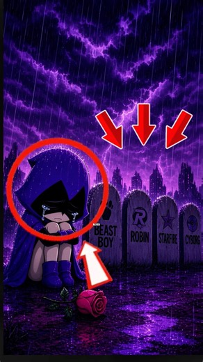 Raven Regretted Letting the Teen Titans Die… 😭💀
