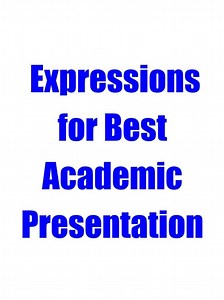 Effective Academic Presentation Expressions