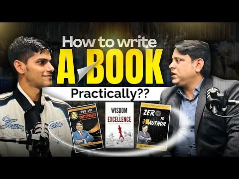 How to write a book? ChatGpt Guide on Book Writing by Dr. Abhishek Srivastav ‪@TalkswithShubham_1‬