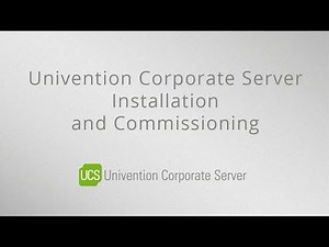 Tutorial: Installation and Commissioning of UCS
