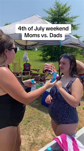 What are y’all doing this weekend #4thofjuly #momsvsdads #momsbelike #dadsbelike | The Deal Girls