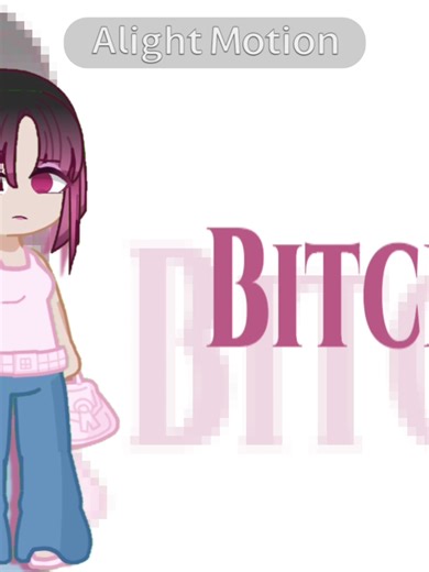 Stylish Gacha Animation Editing with Alight Motion