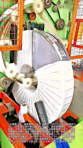 巨大なギフトのように重い鋼鉄コイルを包み込む機械――高炭素鋼コイルの錆を防ぐ産業の秘訣：SK5および75Cr1鋼帯用高速オービタル包装機