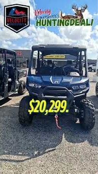 Hunting Deal! 15% Off MSRP! Can-Am Defender MAX XT! Come See Us! #canam #hunting #offroad #deal