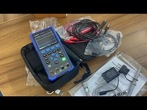 Unboxing oscilloscope, multimeter, signal generator - Owon HDS272S
