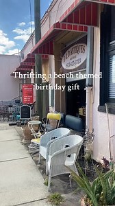 Thrifted birthday gift-coastal themed! I was so surprised with all the beach themed items I found that were in great condition! Such a fun gift to put together and come on, who doesnt love the beach! Would you thrift a birthday gift?#thriftedgifts #thriftedgiftideas #thriftedgiftguide #birthdaygift #giftformoms #beach #beachvibes #thrifted #thrifting #floridathrifting #vintagestyle #coastal #mombirthdayspecial #momgift #thriftshop #goodwill #salvationarmy #used #lightlyuseditems #dishware #thrif