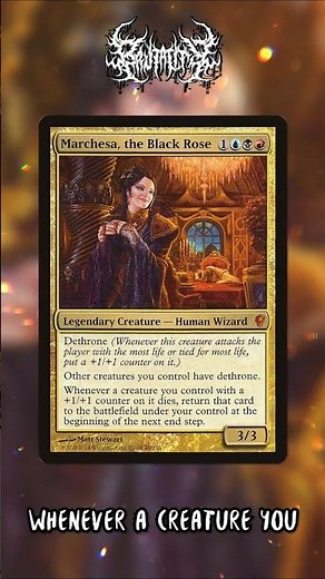 Marchesa, the Black Rose Quick Tech | Magic: The Gathering #EDH