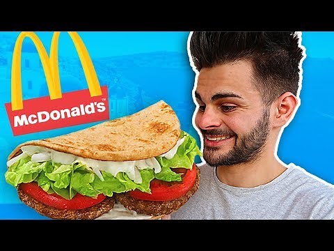 JE TESTE LE KEBAB DU MCDO (McDonald's Grèce)