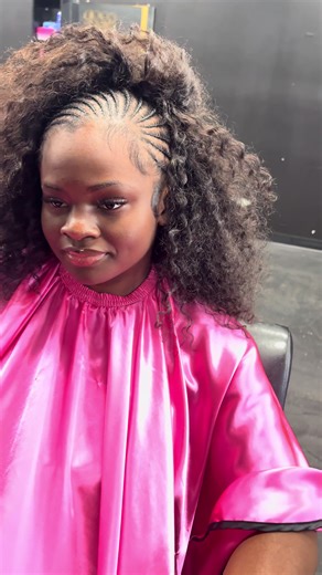 Like I said , it’s hot out … time for the Fulani. Give your leavout a break ! #fulaniquickweave #jaydawayda #fulanibraids #auburntigers