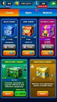 Alien shooter open military chest #gaming