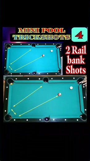 MINI POOL TRICKSHOTS 4 #shorts #shortsfeed #youtubeshorts #Pool #billiards #efrenbatareyes