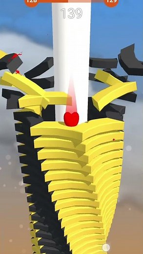 Stack Boll level 75 #games #shorts