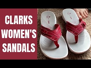 Clarks Womens Breeze Sea Flip Flops