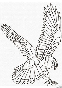 Falcon Bird Redwork , Pattern for Machine Embroidery Design, 3 Sizes, Pes, Hus, Dst, Exp, Jef, Vip Etc Machine Formats. INSTANT DOWNLOAD - Etsy