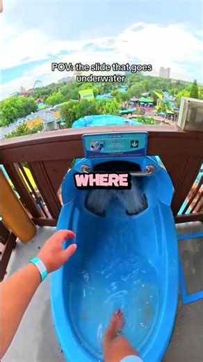 Next Level Water Slide! | #short #youtubeshort #fyp