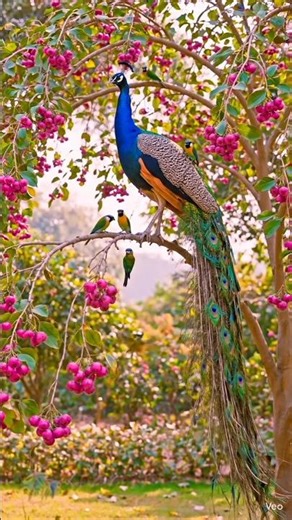 “Beautiful Java Plum Tree | Morning Sun, Birds, Peacock & Rainy Sunset Nature Scenes”