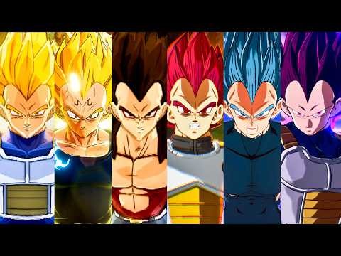 All Vegeta Transformations in Games (2002-2026) 4K 60fps