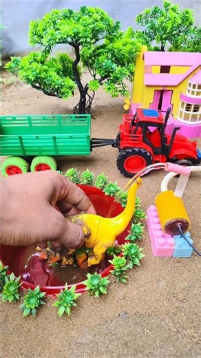 mini tractor video mini water pump science project #ytshorts #cartoon #tractor