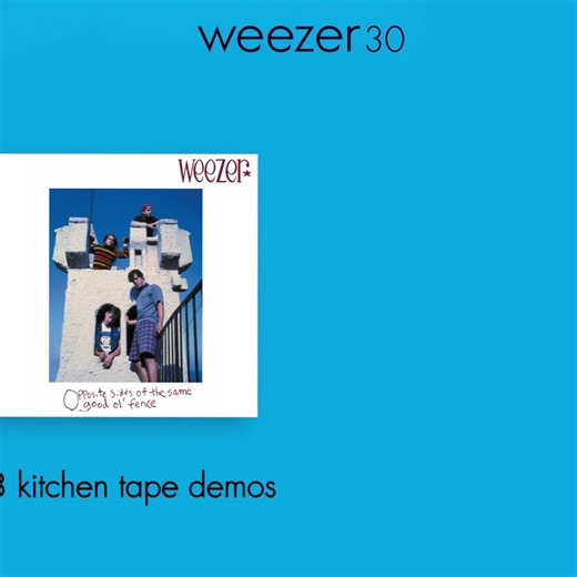762 reactions · 62 shares | The Blue Album 30th Anniversary Edition has arrived and at last you'll be able to experience the unreleased tracks, live recordings & more. | Weezer | Facebook