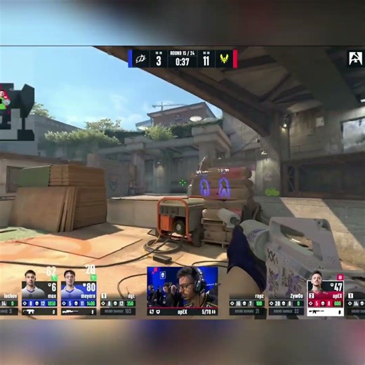 INSANE Clutch! Flashbangs Win the Round! #shorts