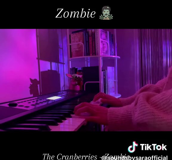 Zombie Piano Cover Tutorial - The Cranberries