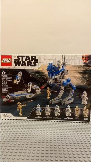 Lego Star Wars | 501st Legion Clone Troopers | 75280 | speed build