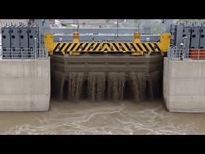 Stoplog Buried in Silt! Extreme Extraction at Dam Spillway