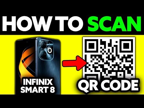 How To Scan QR Code on Infinix Smart 8 (2025) - Step by Step