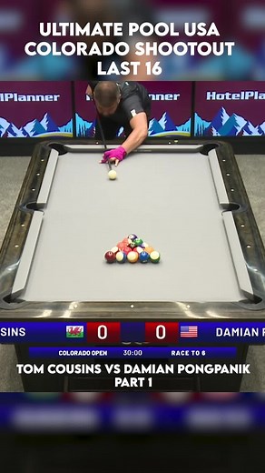 Colorado Shootout Tournament: Tom Cousins vs Damian Pongpanik