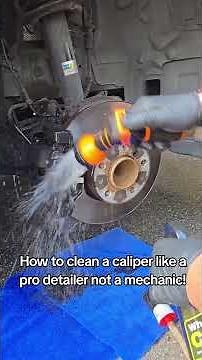 How to clean a caliper the correct way! Dura-coating.com