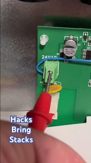 Who Wired The Nest? Hacks Bring Us Stacks! How To Wire Heat Only Nest Thermostat #shorts #hvac #nest