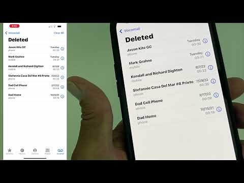How to delete voicemails on iPhone 13