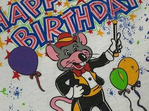 Chuck E. Cheese’s Birthday Star 1992