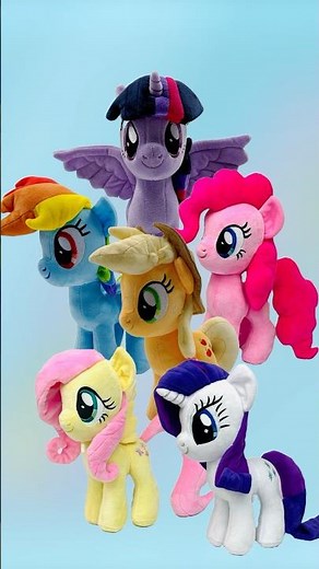 My Little Pony Mane Six plush toys
