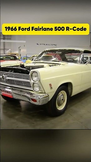 1966 Ford Fairlane 500 R Code