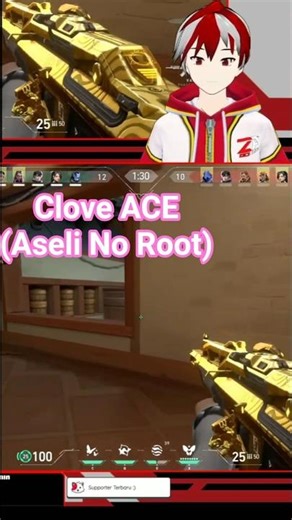 Clove ACE (Aseli No Root) #valorant #valorantclips #vtuberid