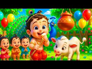 Janmashtami | Happy Janmashtami song | KidssVenture
