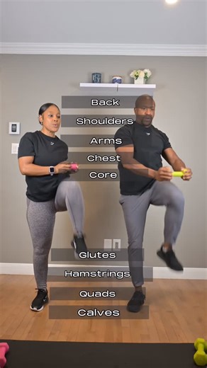 Pairformance_Fit on Instagram: "💥One move, total domination: sculpting glutes, crushing quads, and firing up the full-body engine from shoulders to calves. All-in-one power play 🔥 We performed ⤵️ 40s ON | 20s OFF | 3x #fullbodyexercise #workout #fitnessreel #fitness #homeworkout"