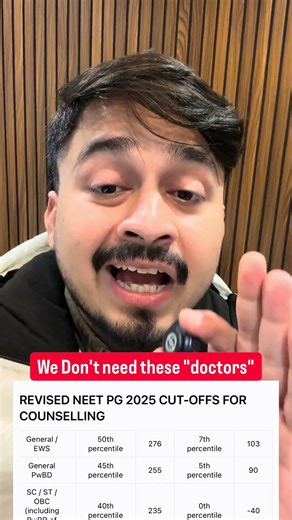 NEET-PG Shock | SC/ST/OBC Cutoff at 0 Percentile? Merit vs Reservation